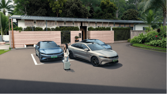 漢長續航版車色有多絕?比競品多2種國潮靈感色