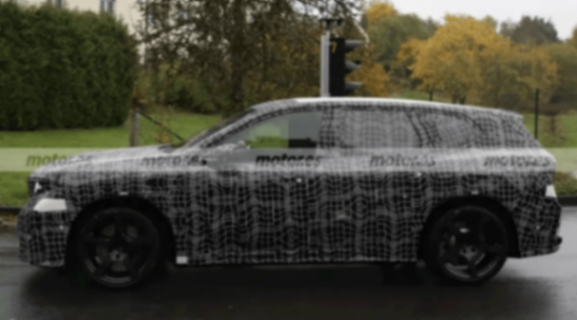 全新寶馬iX3 M諜照曝光,馬力或超700匹,26年發布